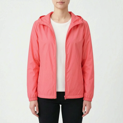 Natalie | Casual Hooded Windbreaker Jacket