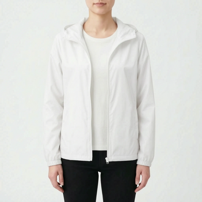 Natalie | Casual Hooded Windbreaker Jacket