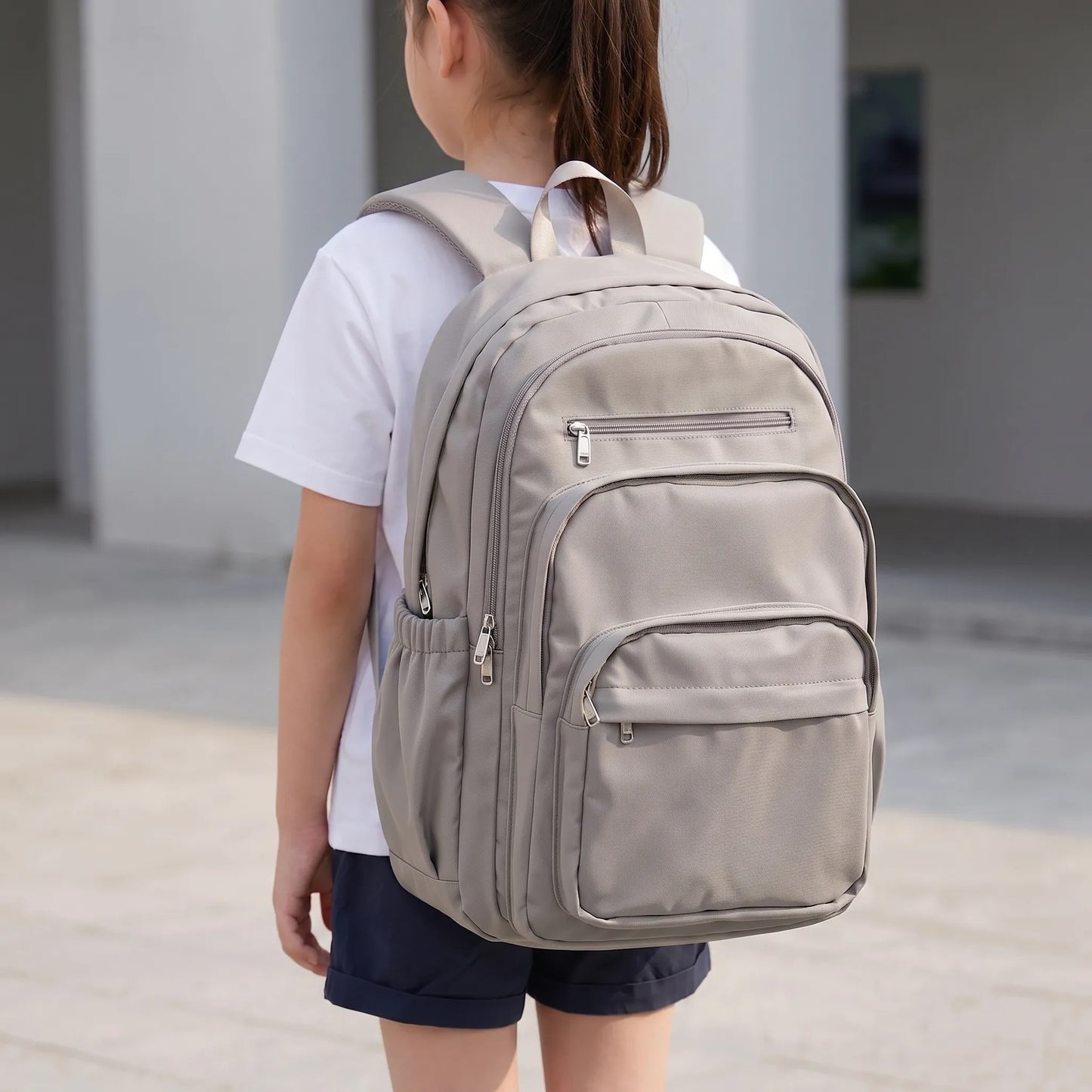 Julia | Casual Backpack with Multiple Pockets for Everyday Use