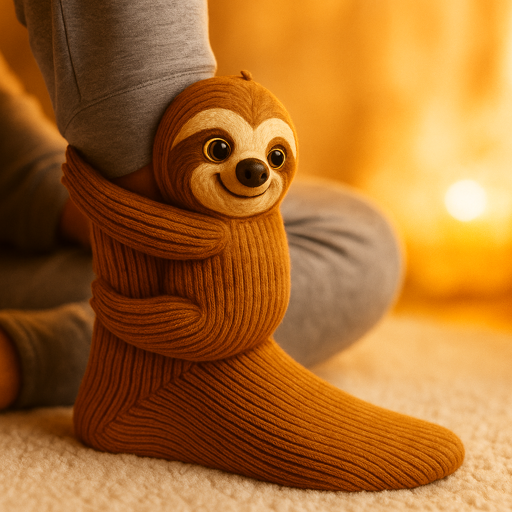 Jacob | Unisex Non-Slip Cozy Winter Plush Slipper Socks