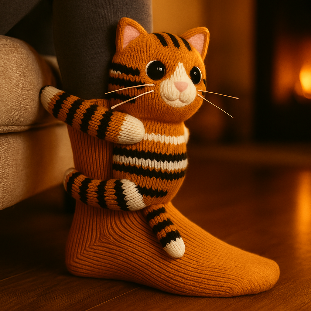 Jacob | Unisex Non-Slip Cozy Winter Plush Slipper Socks
