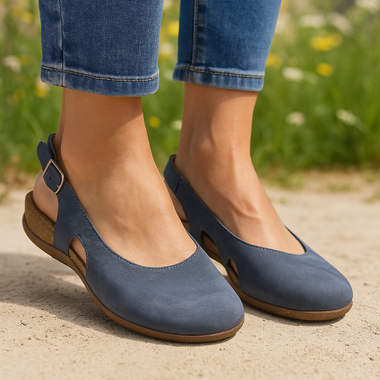 Lily | Sandals with Support and Adjustable Back Strap