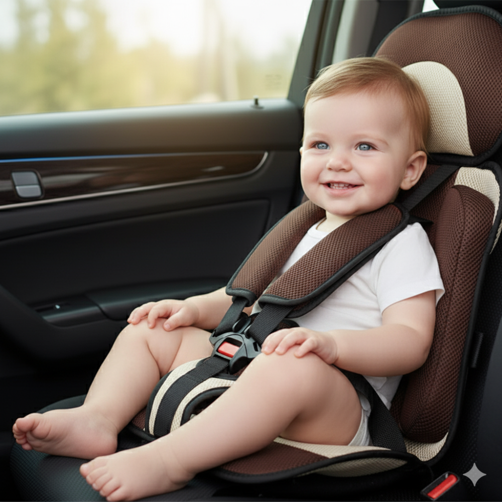 Ronald | Portable Kids Car Seat with Safety Harness