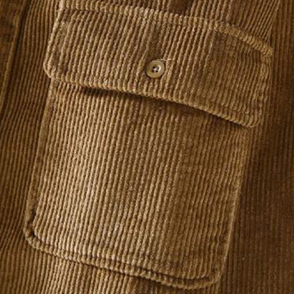 John | Corduroy Winter Jacket with Fleece Lining