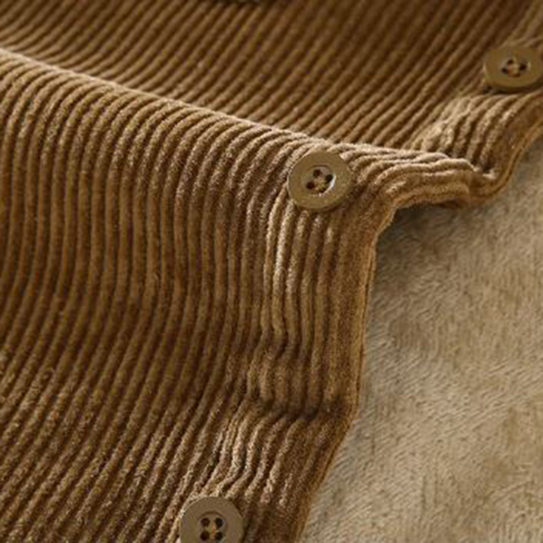 John | Corduroy Winter Jacket with Fleece Lining