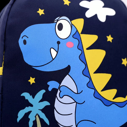 Damian | Colorful Kids Backpack with Dinosaur Design for School