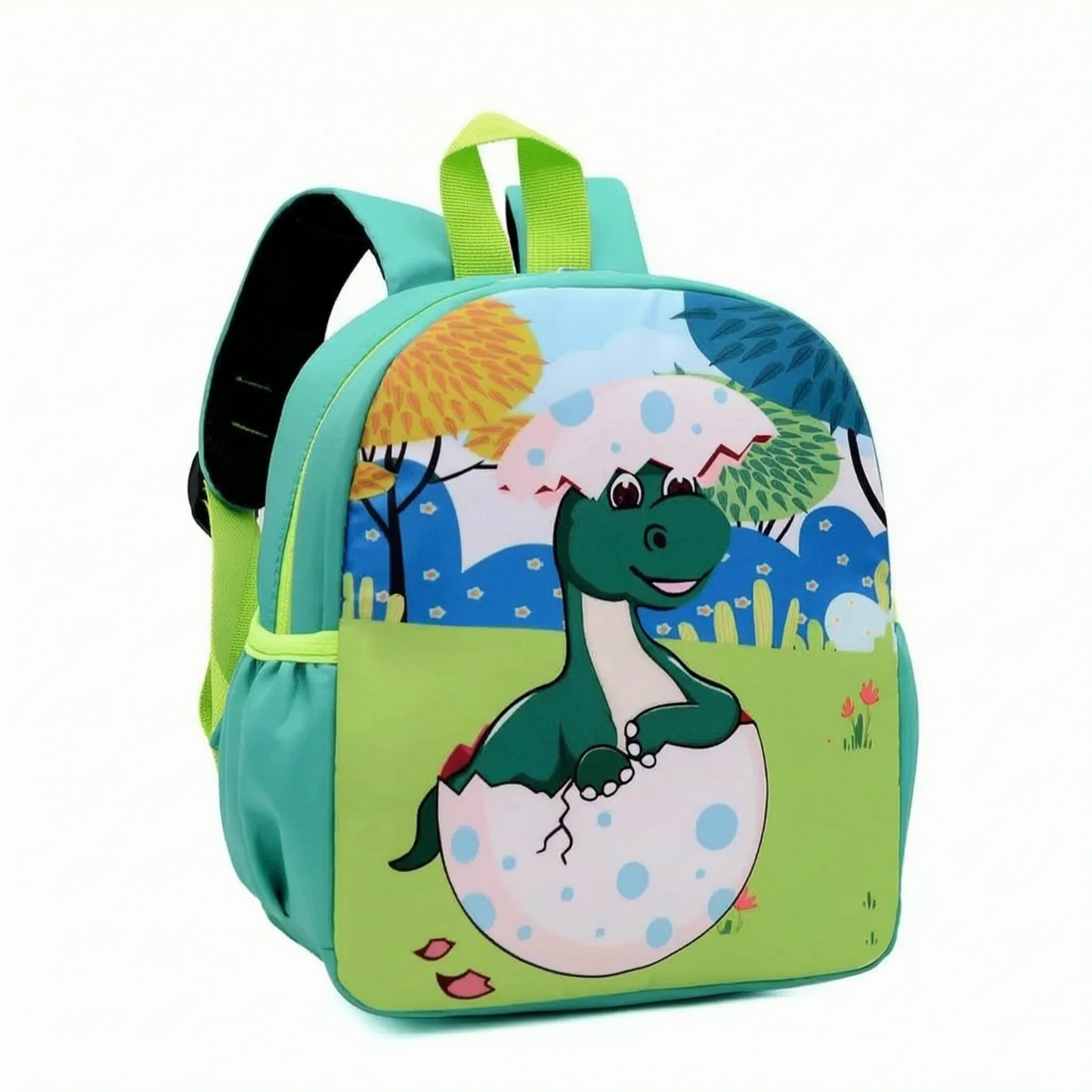 Damian | Colorful Kids Backpack with Dinosaur Design for School