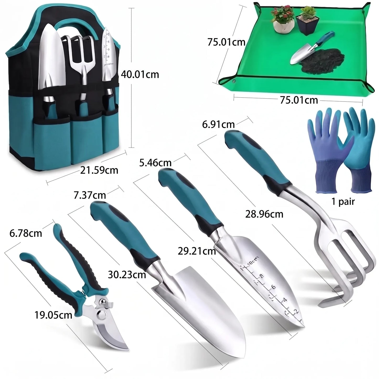 Spark | Gardening Tool Set with Planting Mat
