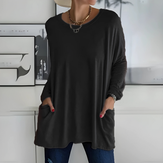 Ariah | Relaxed Long Sleeve Top