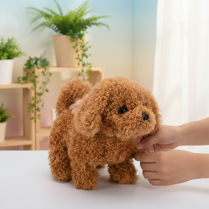 Gregory | Interactive Plush Puppy Toy with Walking and Barking
