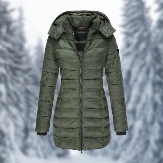 Maria | Women's Slim-Fit Hooded Puffer Jacket
