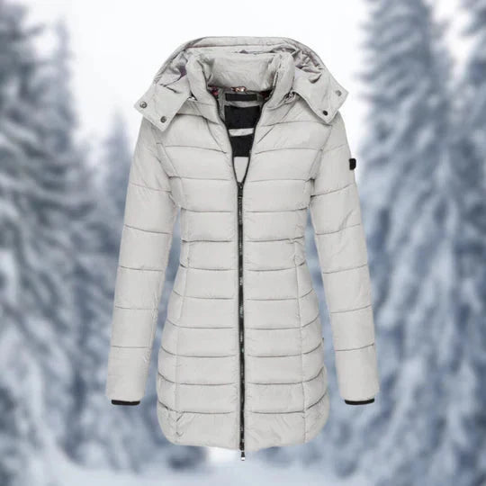 Maria | Women's Slim-Fit Hooded Puffer Jacket