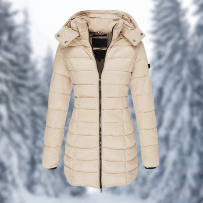 Maria | Women's Slim-Fit Hooded Puffer Jacket