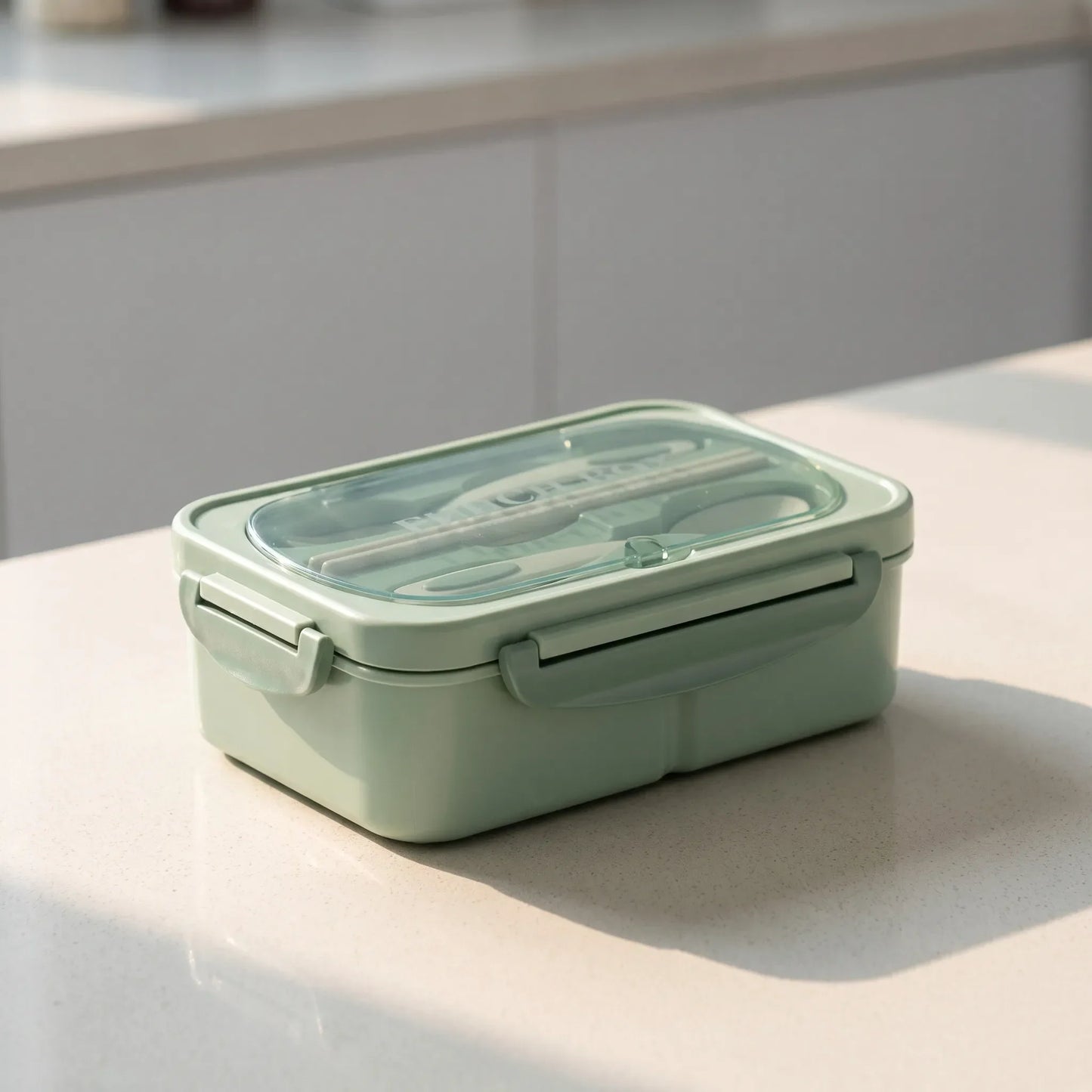 Beau | Divided Meal Prep Container with Rectangular Design