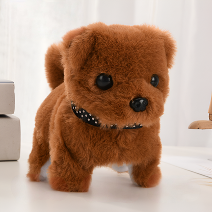 Dennis | Interactive Plush Robot Dog Toy with Walking and Barking
