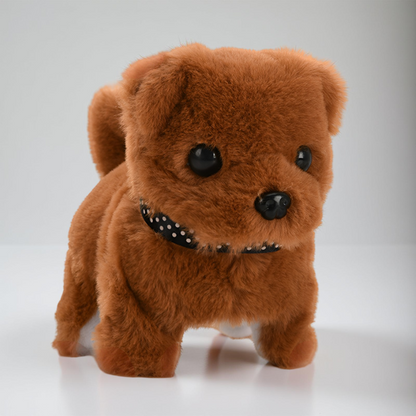 Dennis | Interactive Plush Robot Dog Toy with Walking and Barking