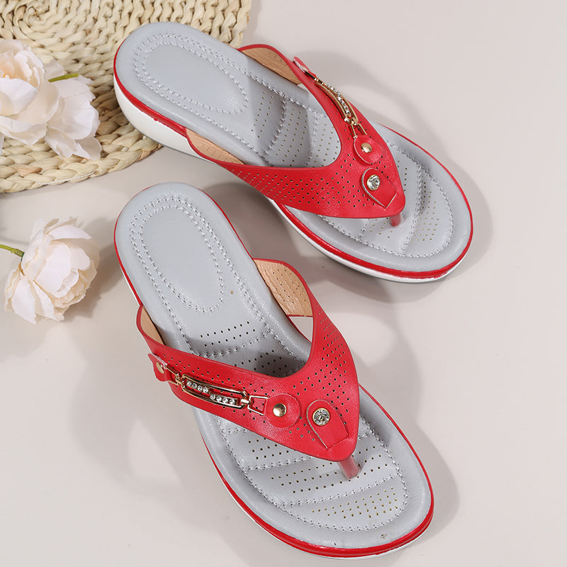 Jessalyn | Women’s Strappy Wedge Sandals | Stylish