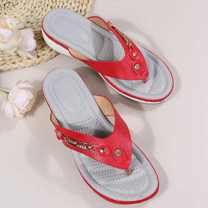 Jessalyn | Women’s Strappy Wedge Sandals | Stylish