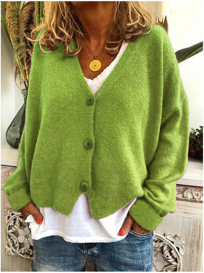 Jessica | Warm Knit Cardigan with V-neck