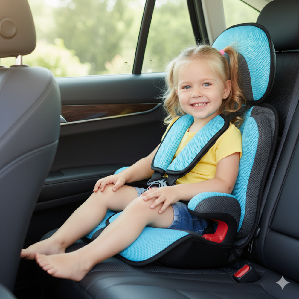 Ronald | Portable Kids Car Seat with Safety Harness