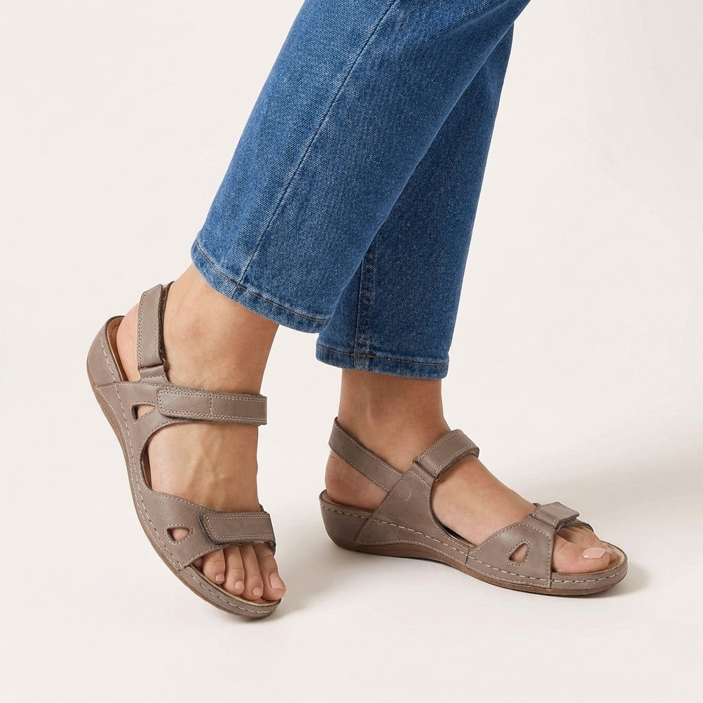 Emberly | Women’s orthopedic comfort sandals with straps