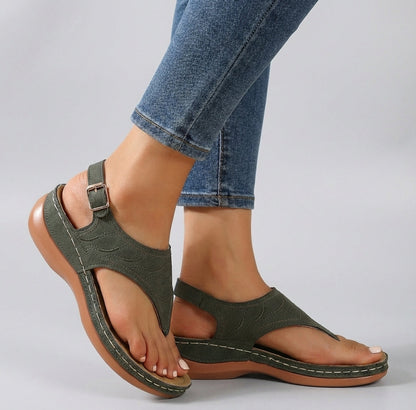Josephine | Women’s comfort wedge sandals with ankle strap