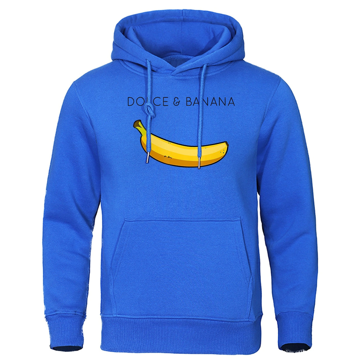 Theodore | Hoodie with Banana Print and Kangaroo Pocket