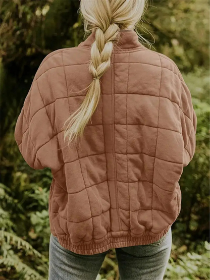 Susan | Women's Quilted Jacket with Stand Collar