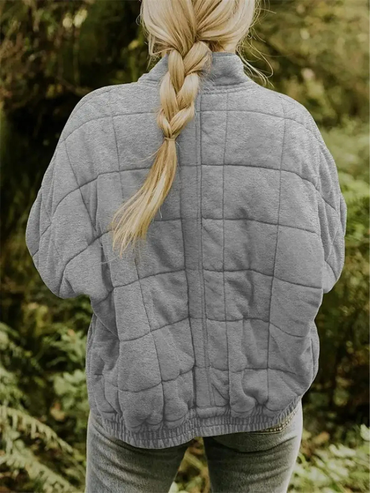 Susan | Women's Quilted Jacket with Stand Collar