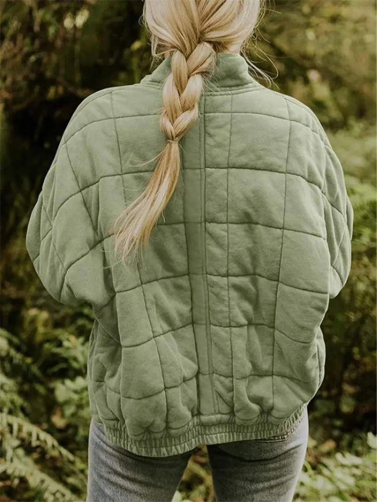 Susan | Women's Quilted Jacket with Stand Collar
