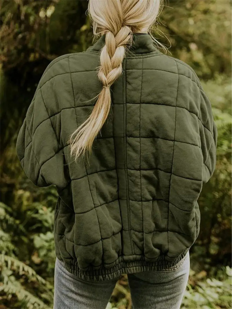 Susan | Women's Quilted Jacket with Stand Collar