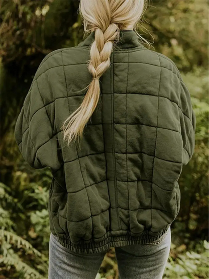 Susan | Women's Quilted Jacket with Stand Collar