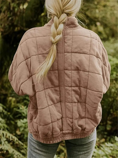 Susan | Women's Quilted Jacket with Stand Collar