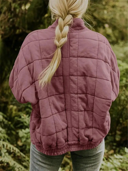 Susan | Women's Quilted Jacket with Stand Collar