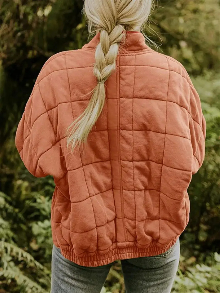 Susan | Women's Quilted Jacket with Stand Collar