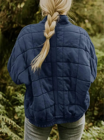 Susan | Women's Quilted Jacket with Stand Collar