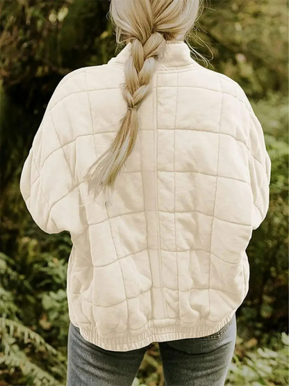 Susan | Women's Quilted Jacket with Stand Collar
