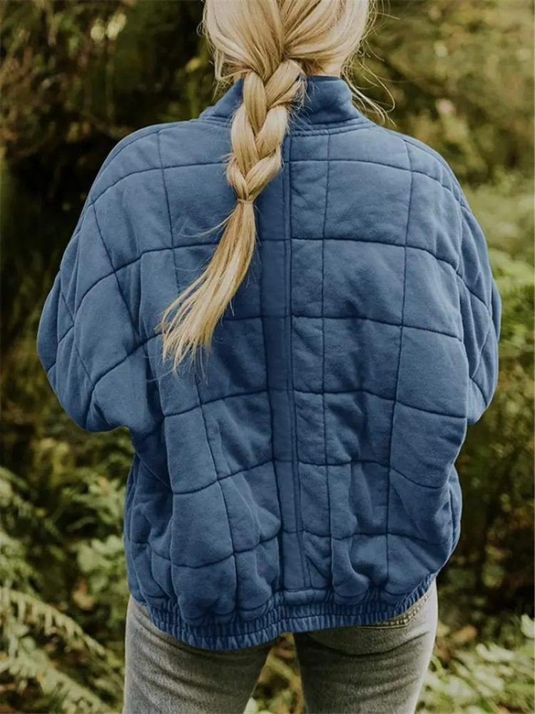 Susan | Women's Quilted Jacket with Stand Collar