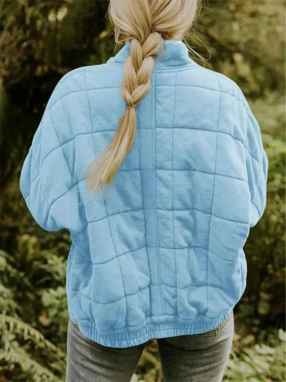 Susan | Women's Quilted Jacket with Stand Collar