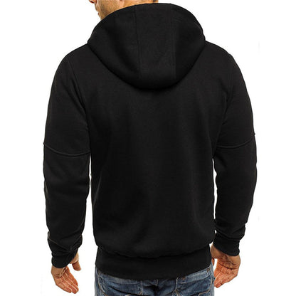 Ryan | Men's Casual Zip-Up Hoodie with Chest Zip Pocket