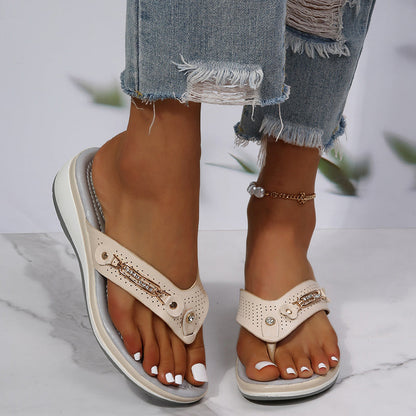Jessalyn | Women’s Strappy Wedge Sandals | Stylish