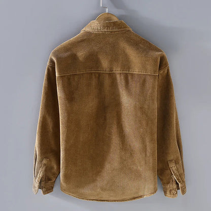 John | Corduroy Winter Jacket with Fleece Lining