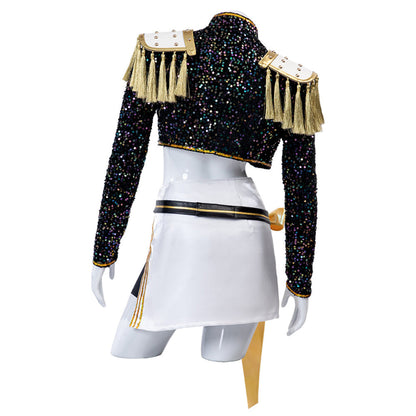 Demetria | Women's Kpop Hunter Halloween Costume with Stage Outfit