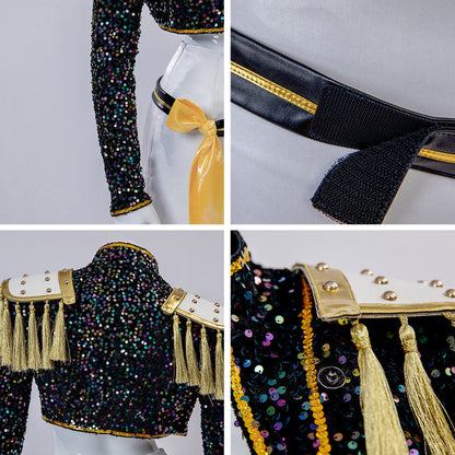 Demetria | Women's Kpop Hunter Halloween Costume with Stage Outfit