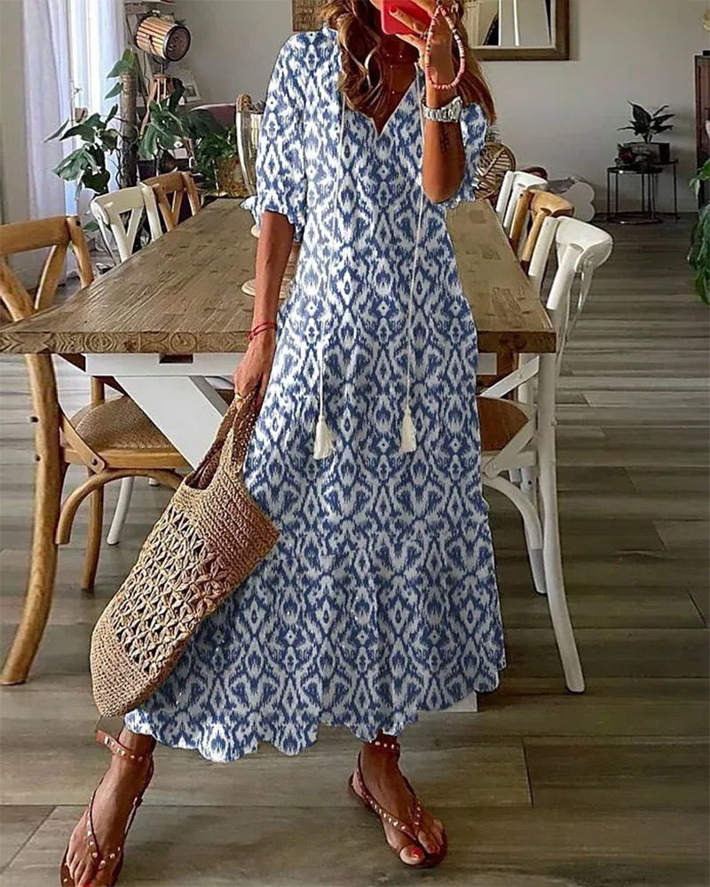Marlowe | Women’s Boho Knee-Length Dress