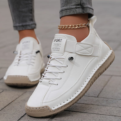 Olina | Women sneakers with lace up design and platform sole