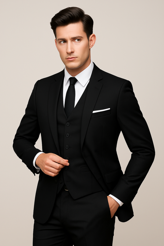 Joshua | Men’s Classic Three-Piece Suit