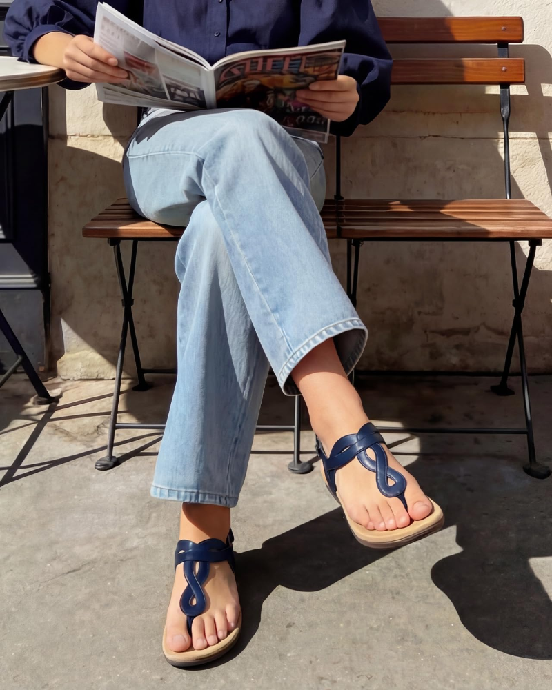 Magnolia | Women’s thong sandals with arch support straps