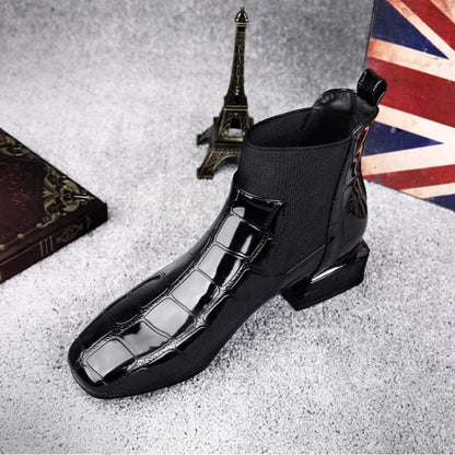 Camila | Women's Leather Boots with Non-Slip Rubber Sole