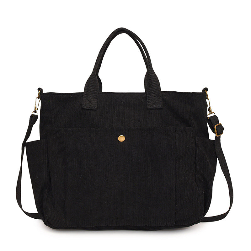 Madison | Corduroy Shoulder Bag with Comfortable Strap